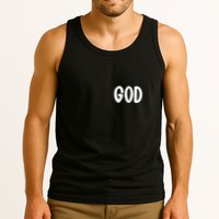Agree Move End With God Never Doubt Amen God Front Back Tank Top