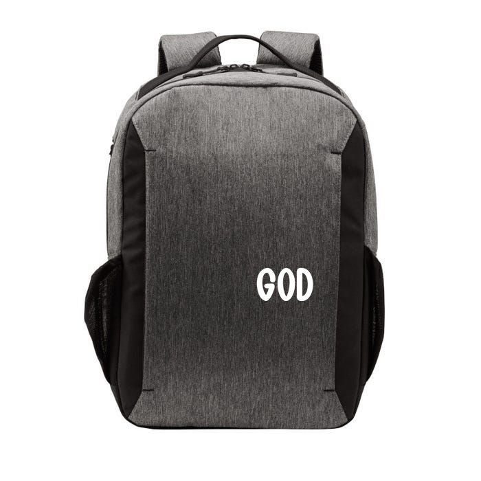 Agree Move End With God Never Doubt Amen God Front Back Vector Backpack