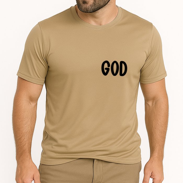 Agree Move End With God Never Doubt Amen God Front Back Performance Shirt