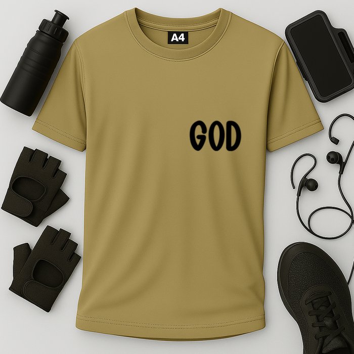 Agree Move End With God Never Doubt Amen God Front Back Performance Shirt