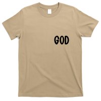 Agree Move End With God Never Doubt Amen God Front Back T-Shirt