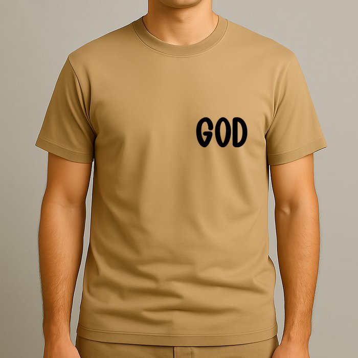 Agree Move End With God Never Doubt Amen God Front Back T-Shirt