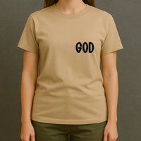 Agree Move End With God Never Doubt Amen God Front Back T-Shirt