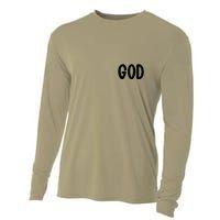Agree Move End With God Never Doubt Amen God Front Back Cooling Performance Long Sleeve Crew