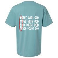 Agree Move End With God Never Doubt Amen God Front Back Sueded Cloud Jersey T-Shirt