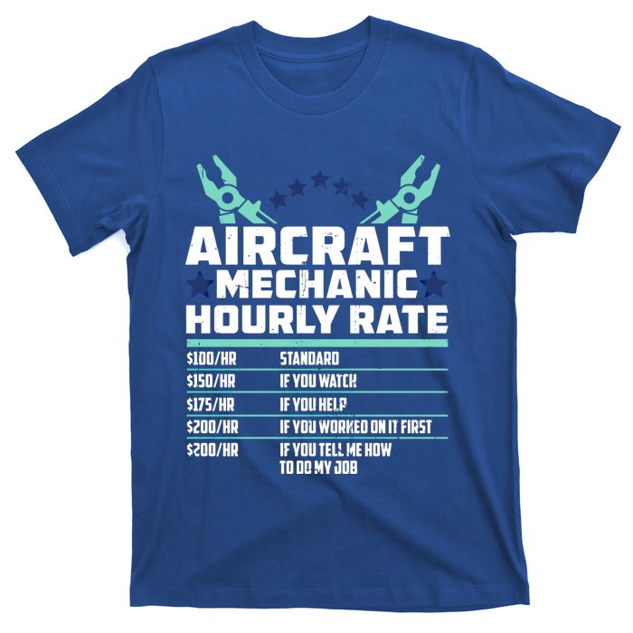 Aircraft Mechanic Engineer Gift Airplane Technician Meaningful Gift T-Shirt