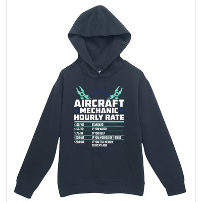 Aircraft Mechanic Engineer Gift Airplane Technician Meaningful Gift Urban Pullover Hoodie