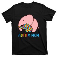 Autism Mom Elephant Autism Awareness Month Gift T-Shirt