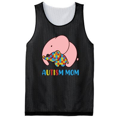 Autism Mom Elephant Autism Awareness Month Gift Mesh Reversible Basketball Jersey Tank