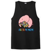 Autism Mom Elephant Autism Awareness Month Gift PosiCharge Competitor Tank