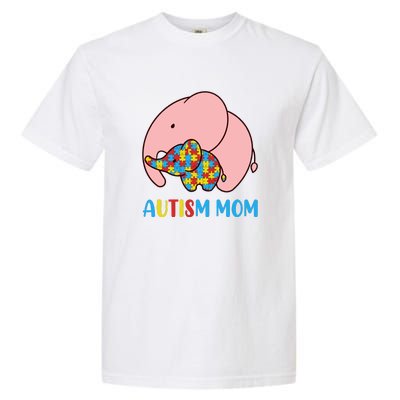 Autism Mom Elephant Autism Awareness Month Gift Garment-Dyed Heavyweight T-Shirt