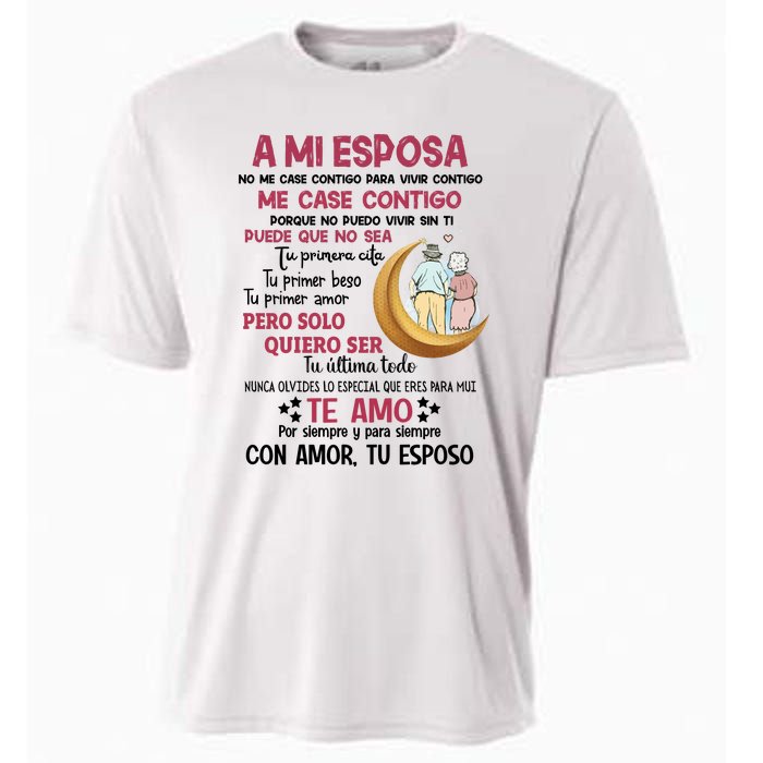 A Mi Esposa No Me Case Contigo Para Vivir Contigo Cooling Performance Crew T-Shirt