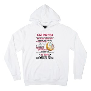 A Mi Esposa No Me Case Contigo Para Vivir Contigo Hoodie