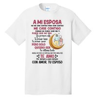 A Mi Esposa No Me Case Contigo Para Vivir Contigo Tall T-Shirt