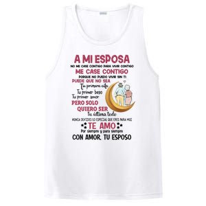 A Mi Esposa No Me Case Contigo Para Vivir Contigo PosiCharge Competitor Tank