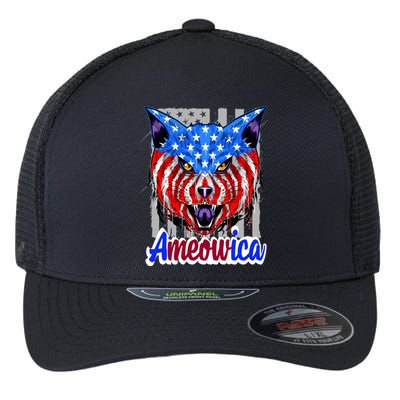 Ameowica Flexfit Unipanel Trucker Cap