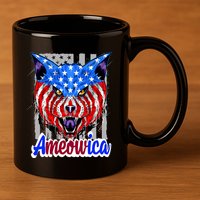 Ameowica 11oz C Handle Ceramic Mug