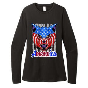 Ameowica Womens CVC Long Sleeve Shirt