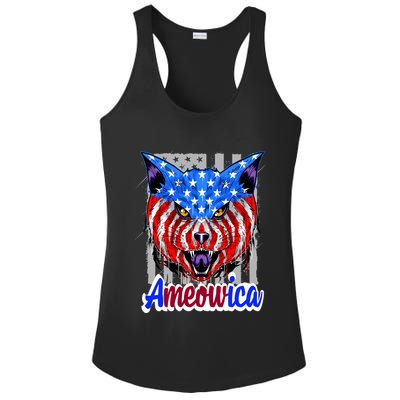 Ameowica Ladies PosiCharge Competitor Racerback Tank