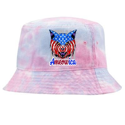 Ameowica Tie-Dyed Bucket Hat