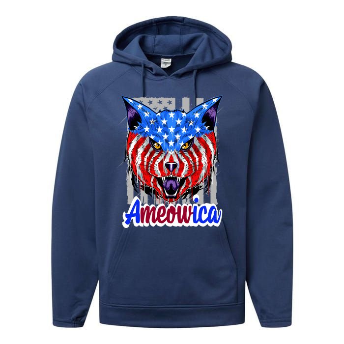 Ameowica Performance Fleece Hoodie