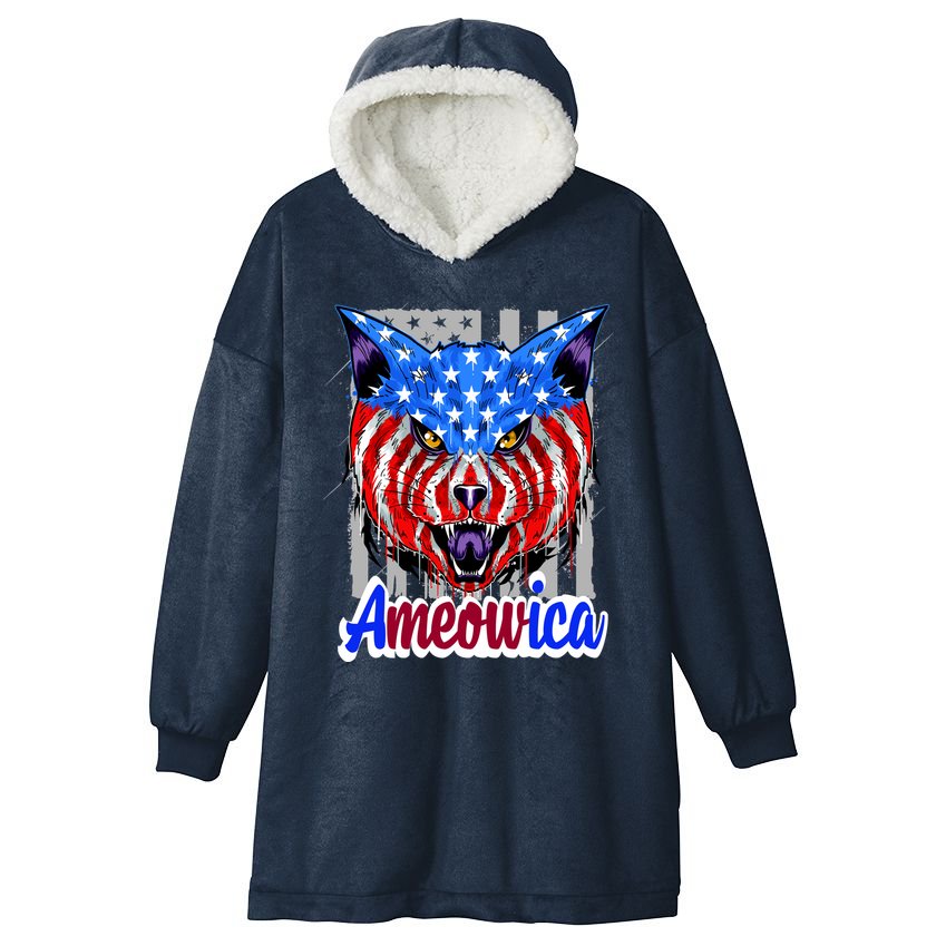 Ameowica Hooded Wearable Blanket