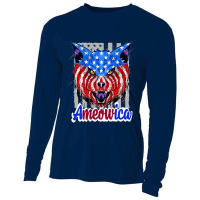 Ameowica Cooling Performance Long Sleeve Crew