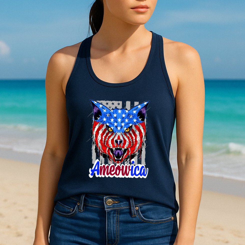 Ameowica Womens Tank Top