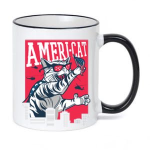 Ameri-Cat 11oz Black Color Changing Mug