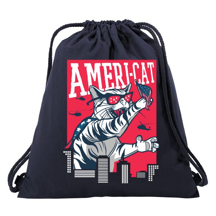 Ameri-Cat Drawstring Bag