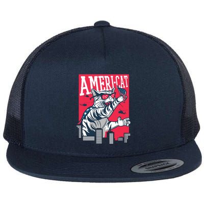 Ameri-Cat Flatbill Hat