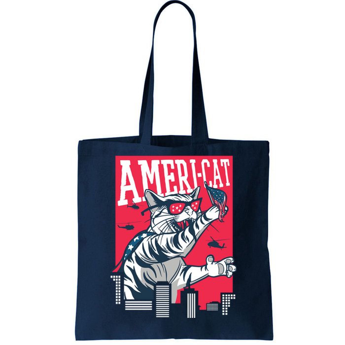 Ameri-Cat Tote Bag