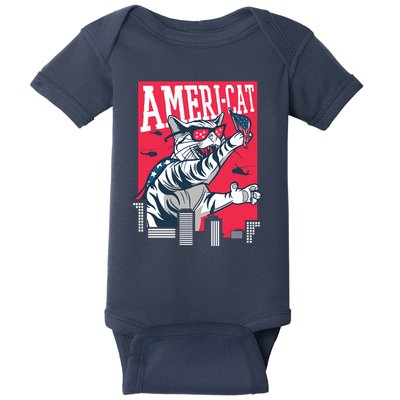 Ameri-Cat Baby Bodysuit