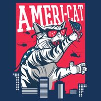 Ameri-Cat Zip Tote Bag