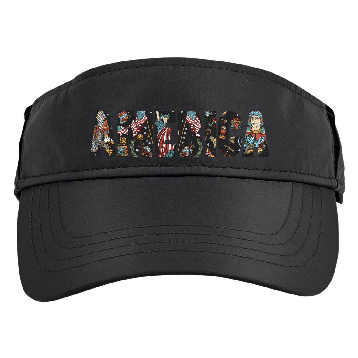 America Adult Drive Performance Visor