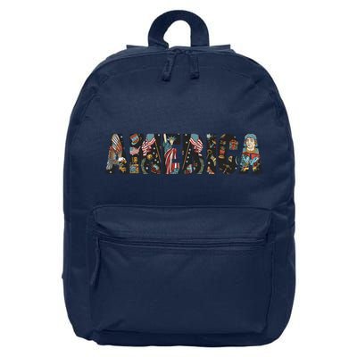 America 16 in Basic Backpack