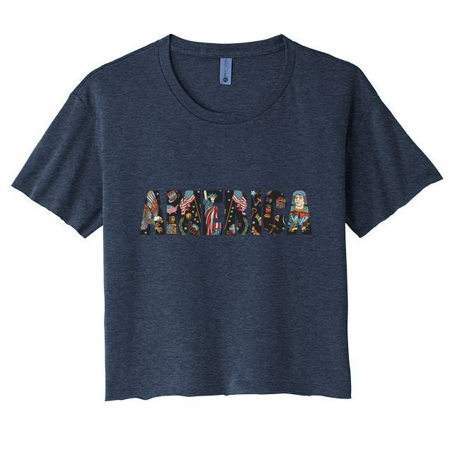 America Crop Top