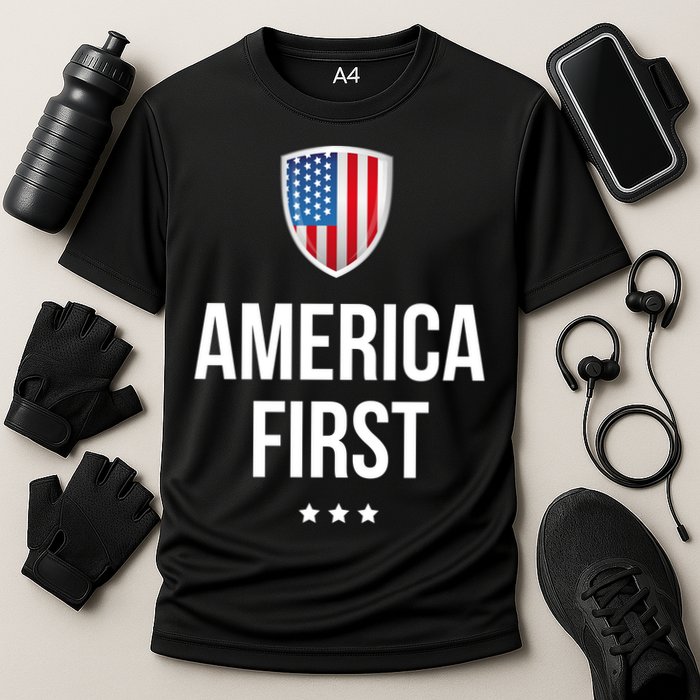 America First Cooling Performance Crew T-Shirt