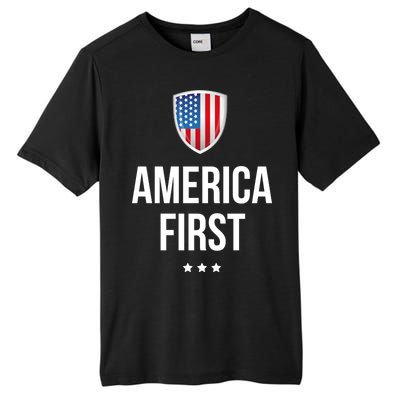 America First Tall Fusion ChromaSoft Performance T-Shirt