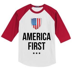 America First Kids Colorblock Raglan Jersey