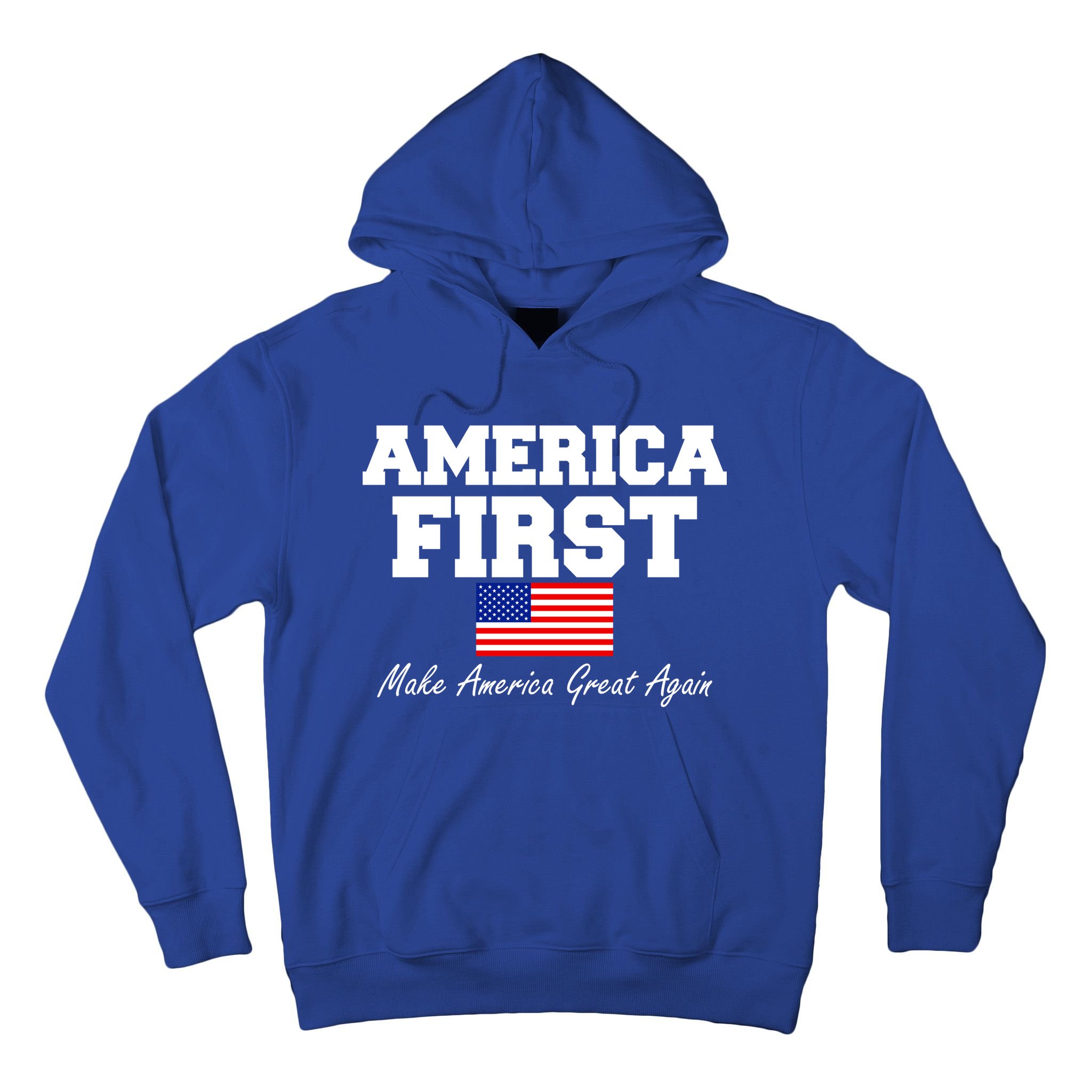 Make america great again flag hoodie best sale