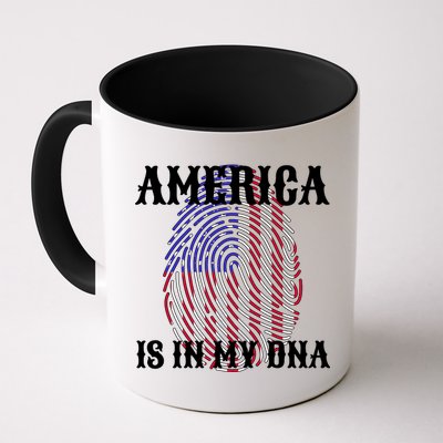 America Is In My DNA Mug