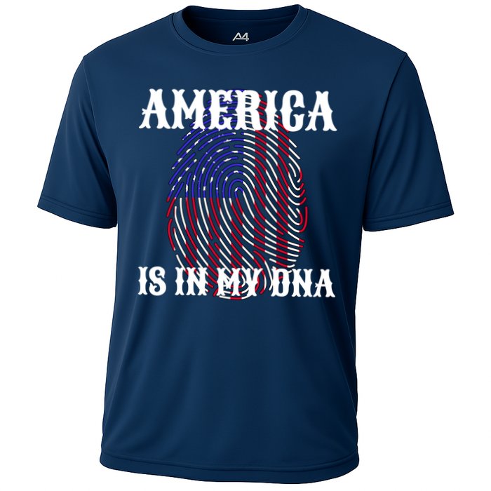America Is In My DNA Cooling Performance Crew T-Shirt