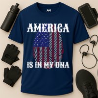 America Is In My DNA Cooling Performance Crew T-Shirt