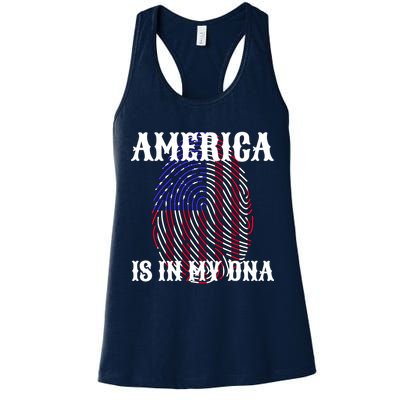 America Is In My DNA Womens Tank Top