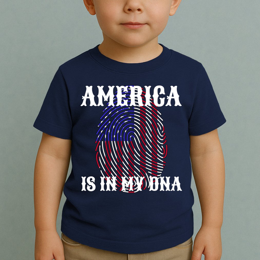 America Is In My DNA Toddler T-Shirt