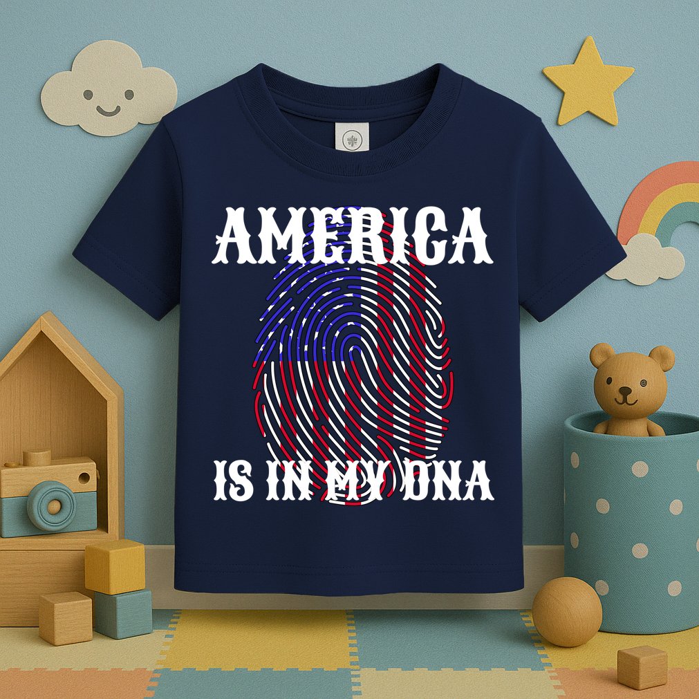 America Is In My DNA Toddler T-Shirt
