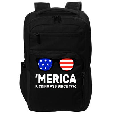 America Kicking Ass Since 1776 Impact Tech Backpack