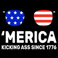 America Kicking Ass Since 1776 Backpack