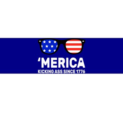 America Kicking Ass Since 1776 Bumper Sticker